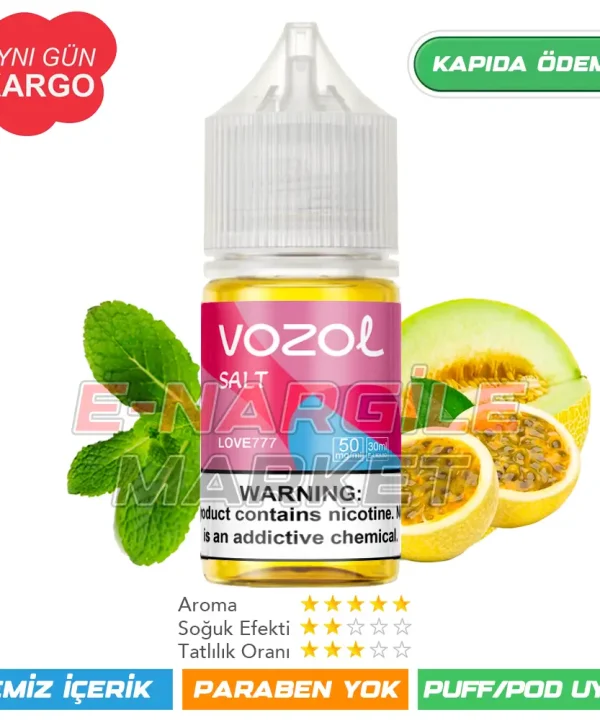 Vozol Likit Love 777 Salt 30ml