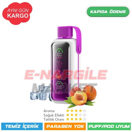 Vozol Star 20000 Puff Juicy Peach ice