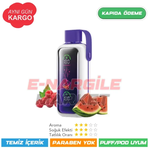 Vozol Star 20000 Puff Raspberry Watermelon