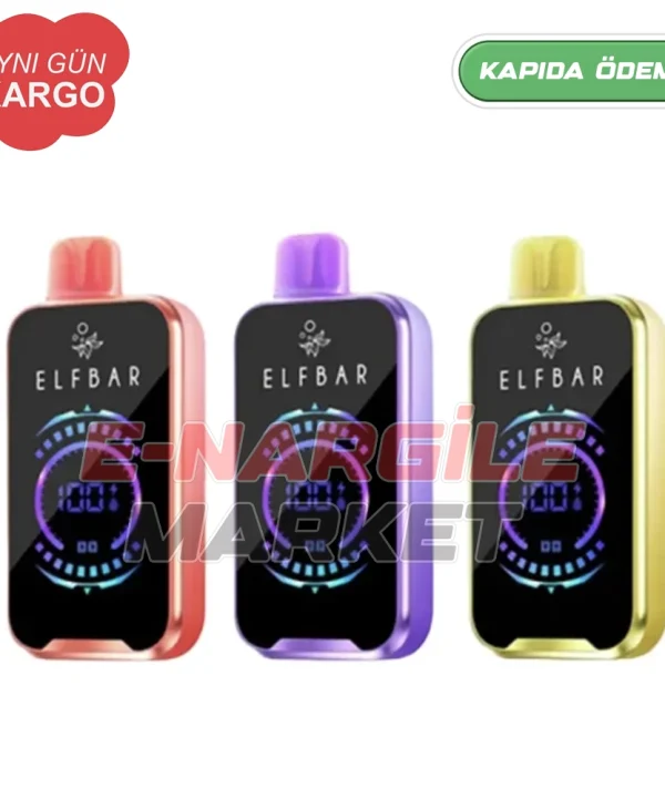 Elf Bar 20000 Elektronik Nargile Raya D2 Aroma Seçimi