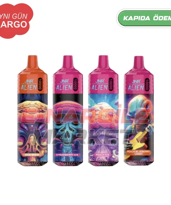 JNR Alien 10000 Elektronik Nargile Aroma Seçimi